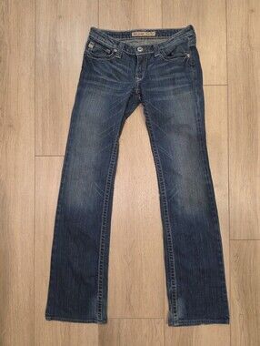 Big Star Sweet Boot Ultra Low Rise Jeans 28L
